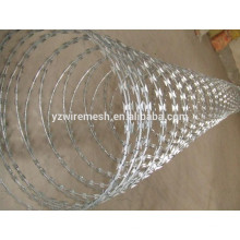 High quality hot dipped galvanized razor barbed wire price